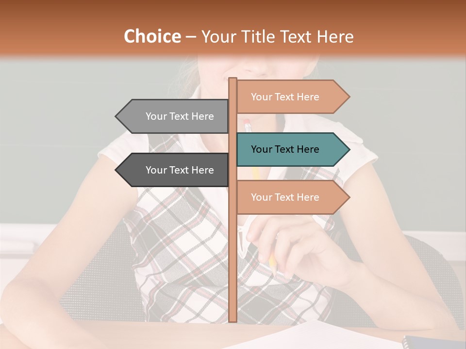 Kid School Lesson PowerPoint Template