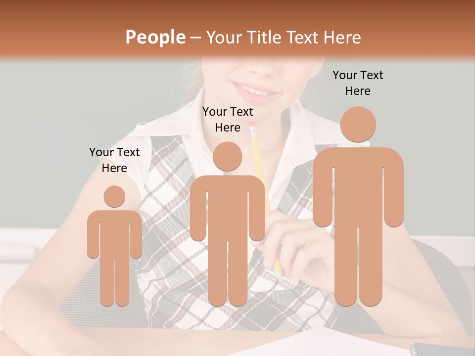 Kid School Lesson PowerPoint Template