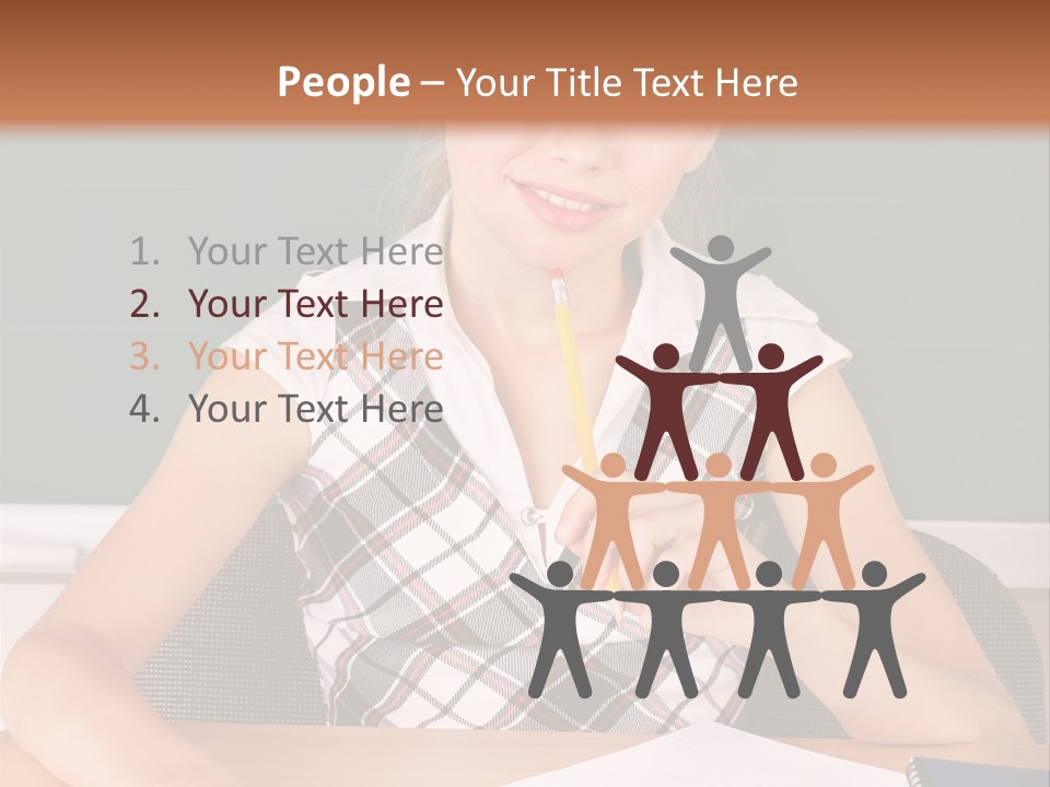 Kid School Lesson PowerPoint Template