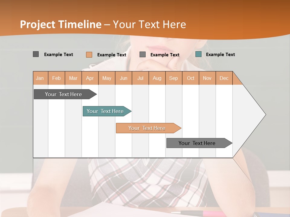 Notebook College Folder PowerPoint Template