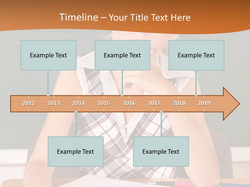 Notebook College Folder PowerPoint Template