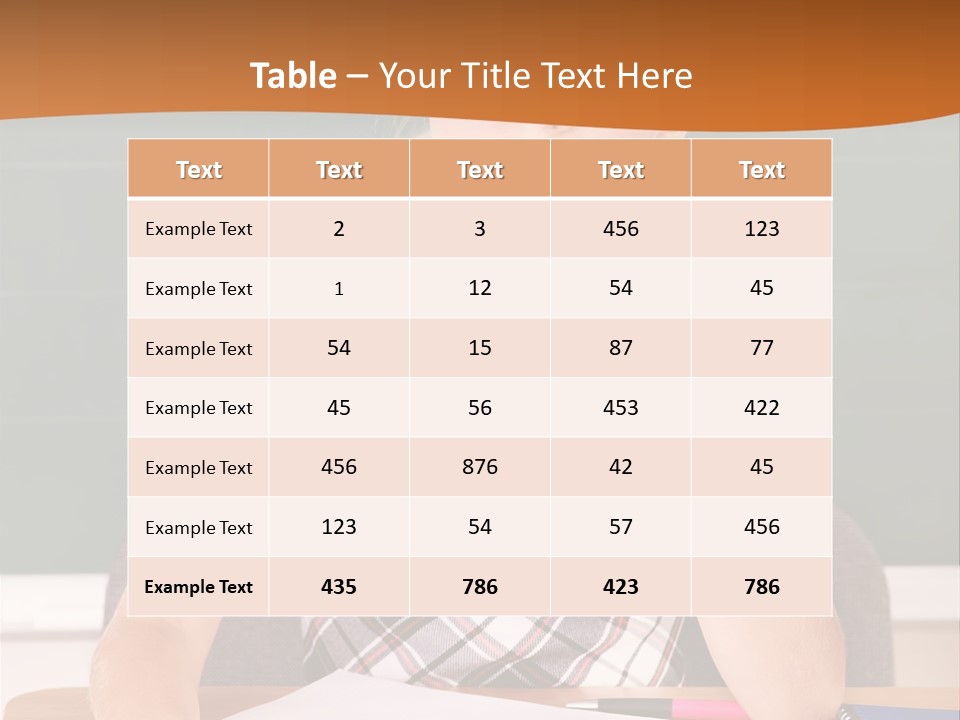 Notebook College Folder PowerPoint Template