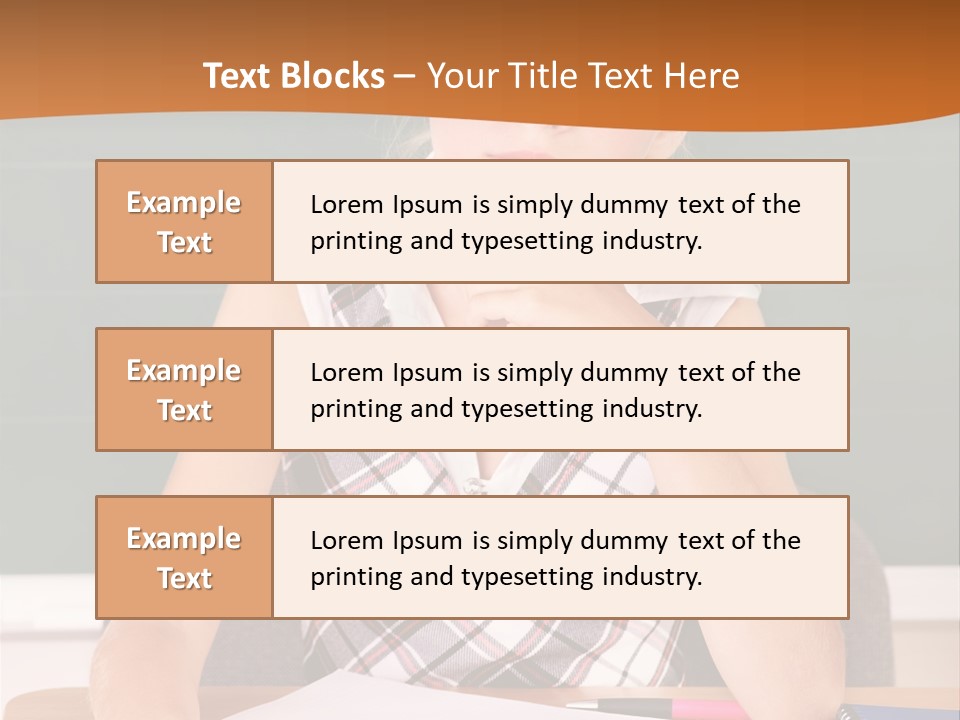 Notebook College Folder PowerPoint Template