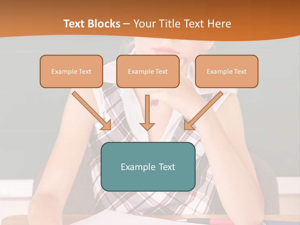 Notebook College Folder PowerPoint Template