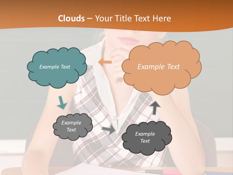 Notebook College Folder PowerPoint Template