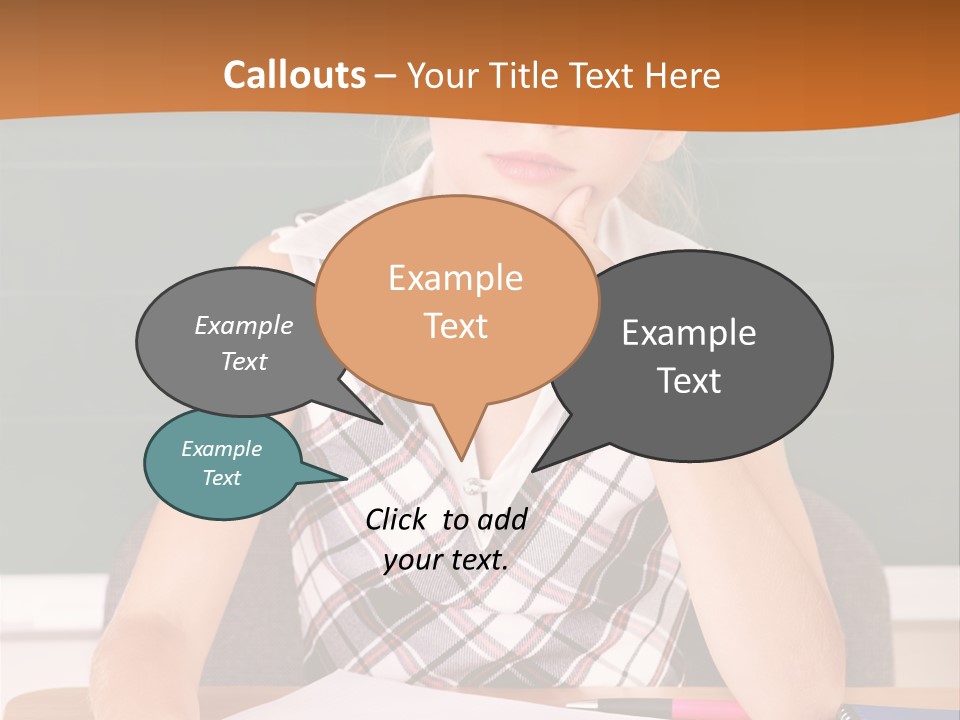 Notebook College Folder PowerPoint Template