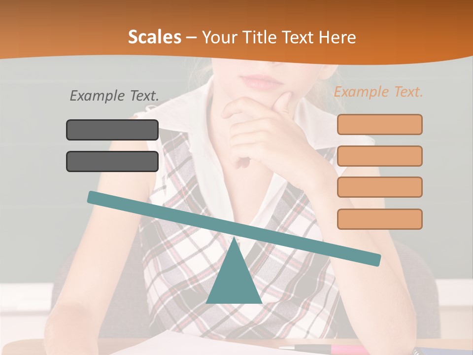 Notebook College Folder PowerPoint Template