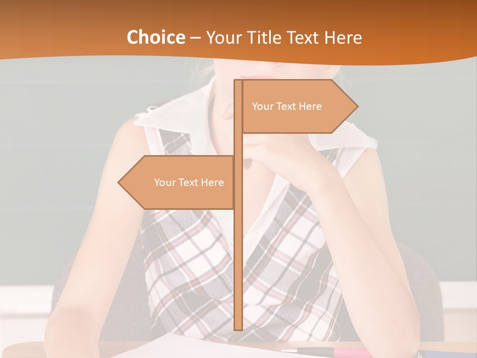 Notebook College Folder PowerPoint Template