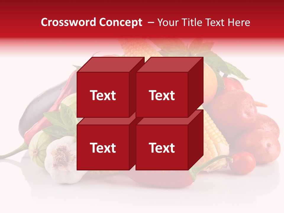 Greens Chili Object PowerPoint Template