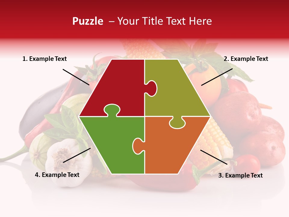 Greens Chili Object PowerPoint Template