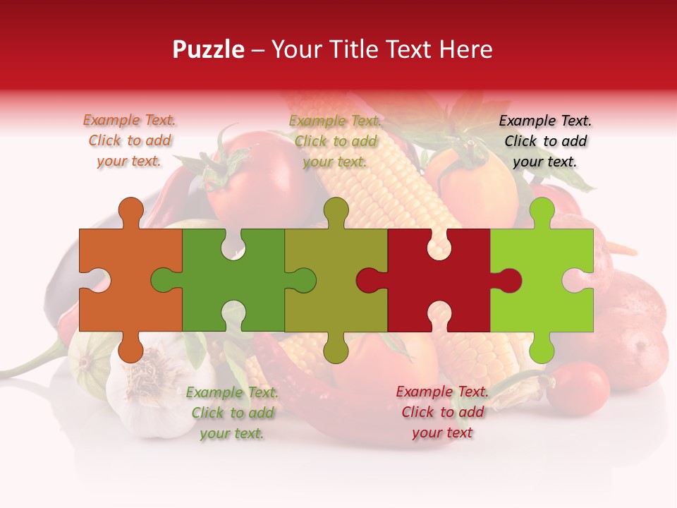 Greens Chili Object PowerPoint Template