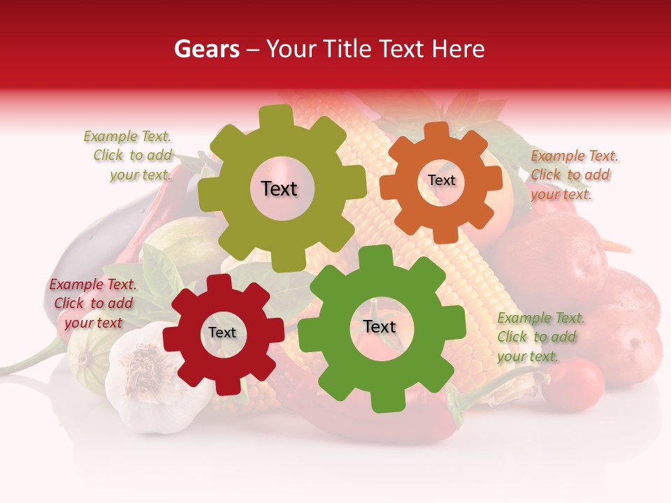 Greens Chili Object PowerPoint Template