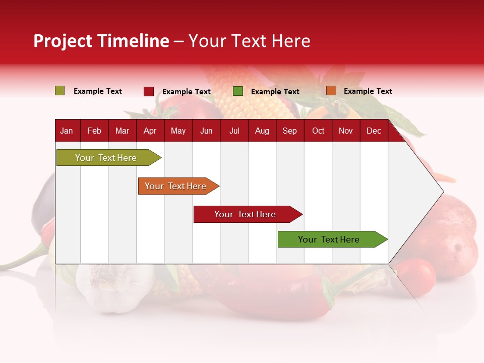 Greens Chili Object PowerPoint Template