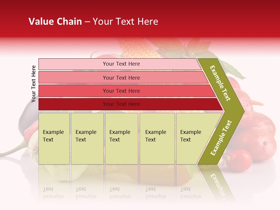 Greens Chili Object PowerPoint Template