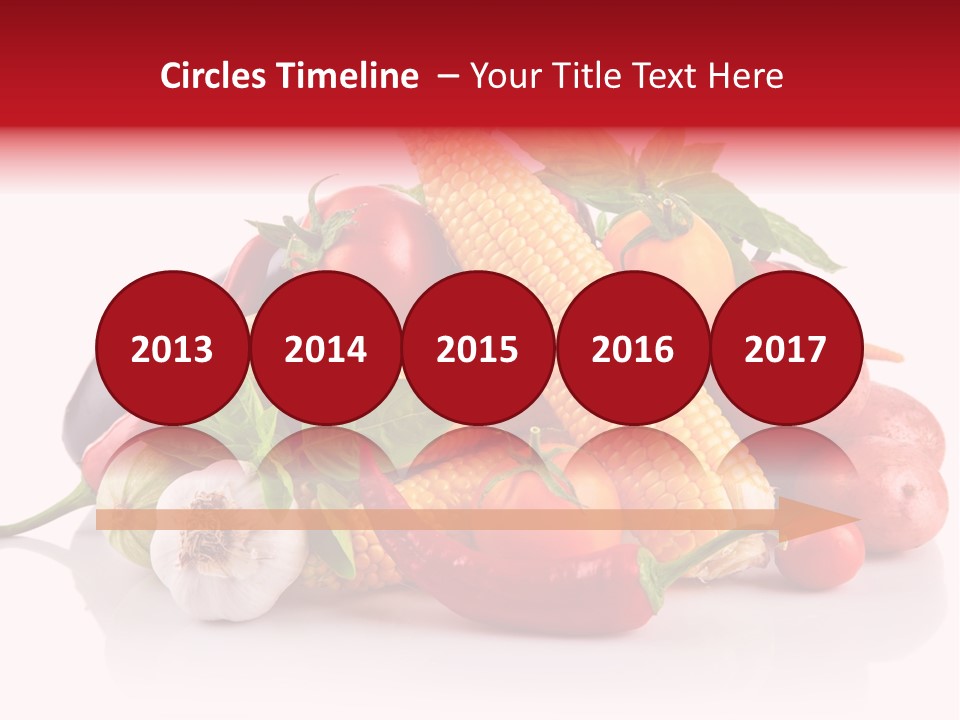 Greens Chili Object PowerPoint Template