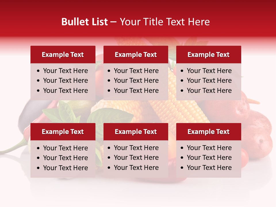 Greens Chili Object PowerPoint Template