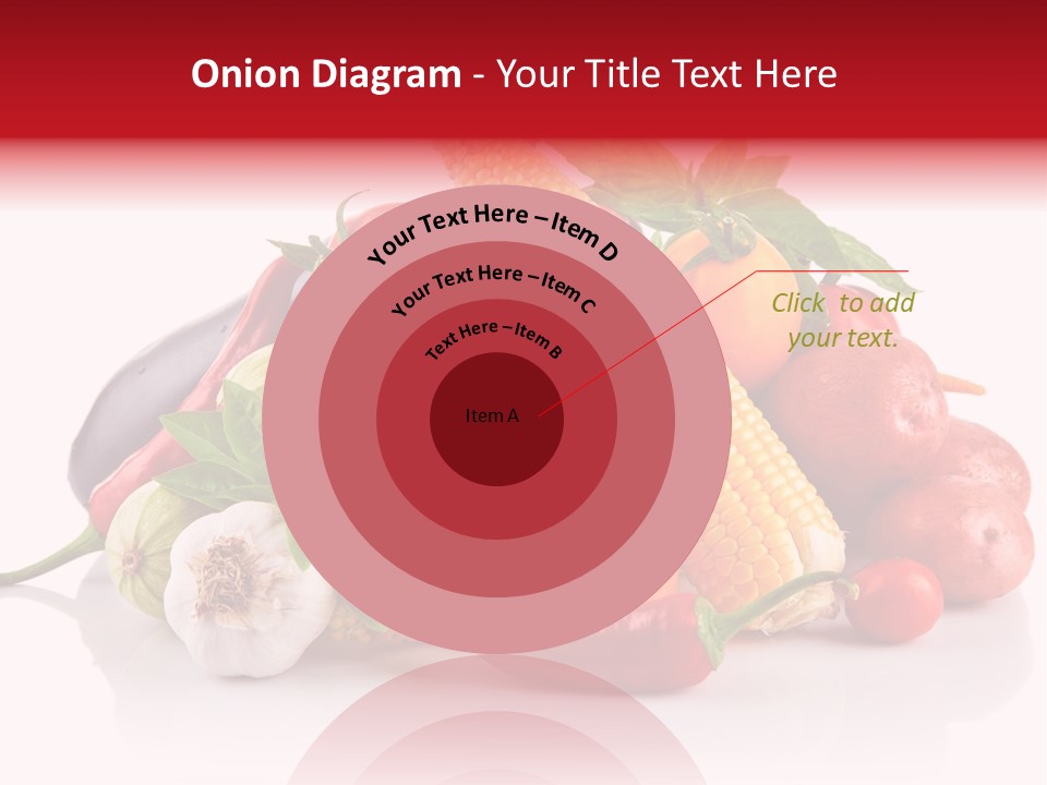 Greens Chili Object PowerPoint Template