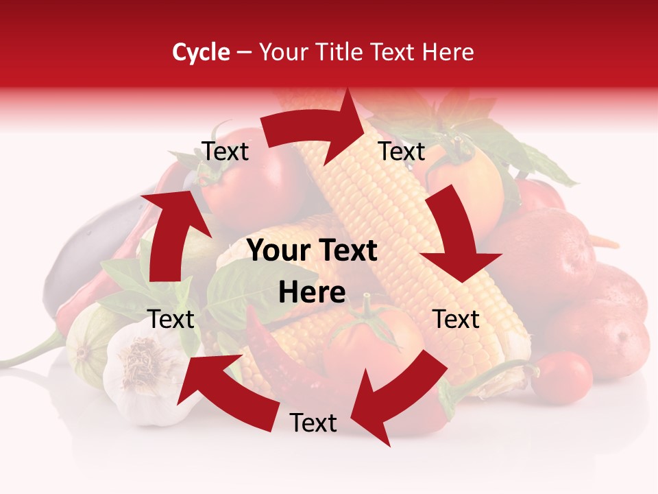 Greens Chili Object PowerPoint Template