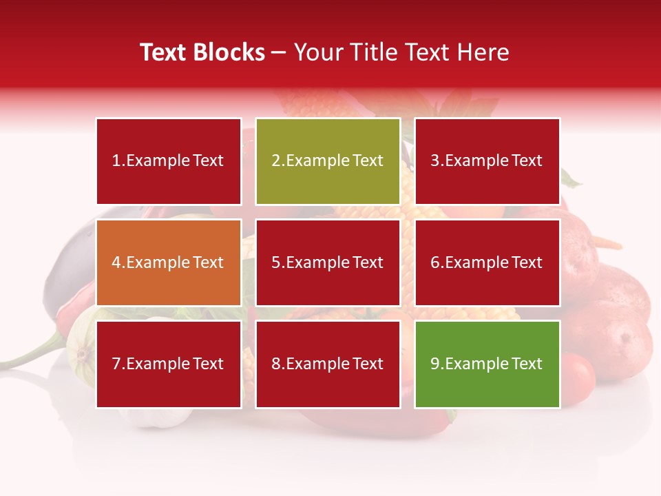 Greens Chili Object PowerPoint Template