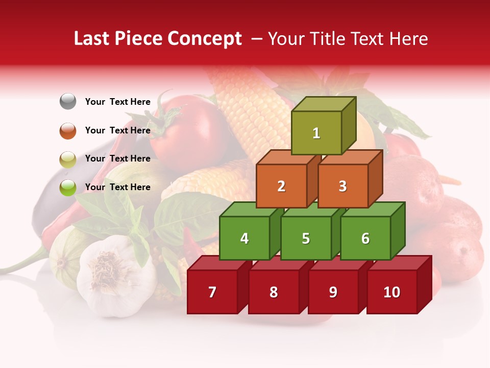 Greens Chili Object PowerPoint Template