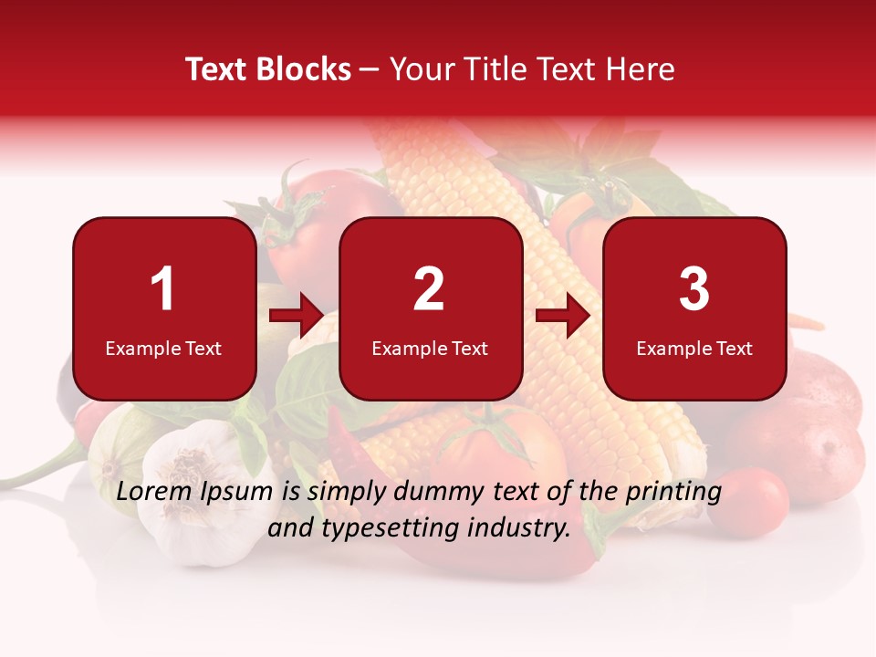 Greens Chili Object PowerPoint Template