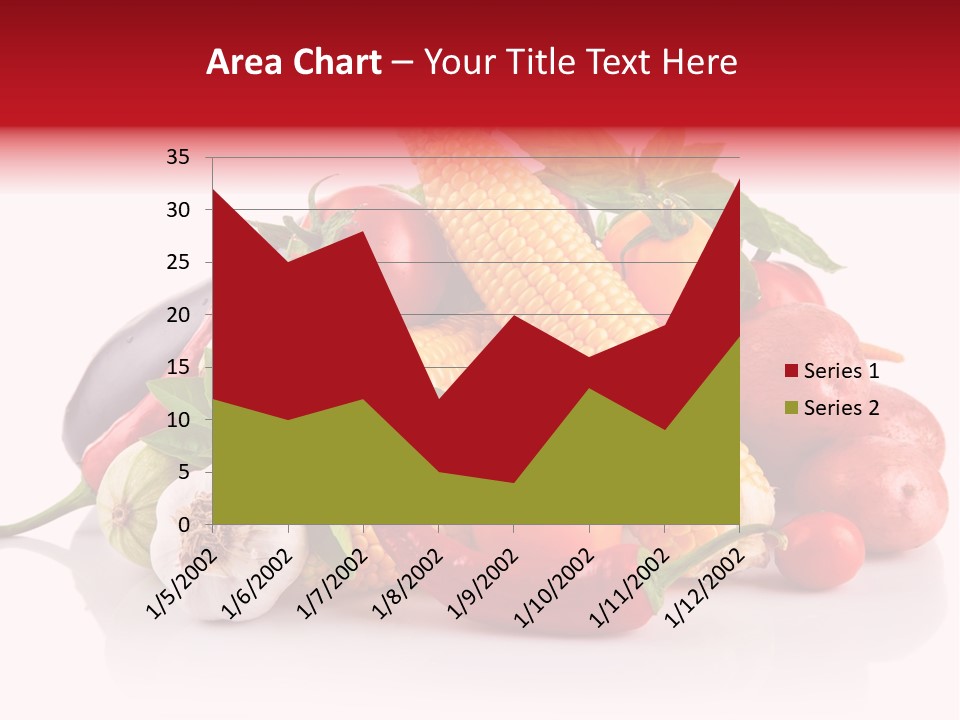 Greens Chili Object PowerPoint Template