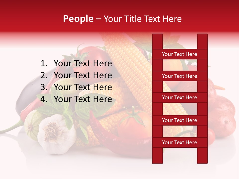 Greens Chili Object PowerPoint Template