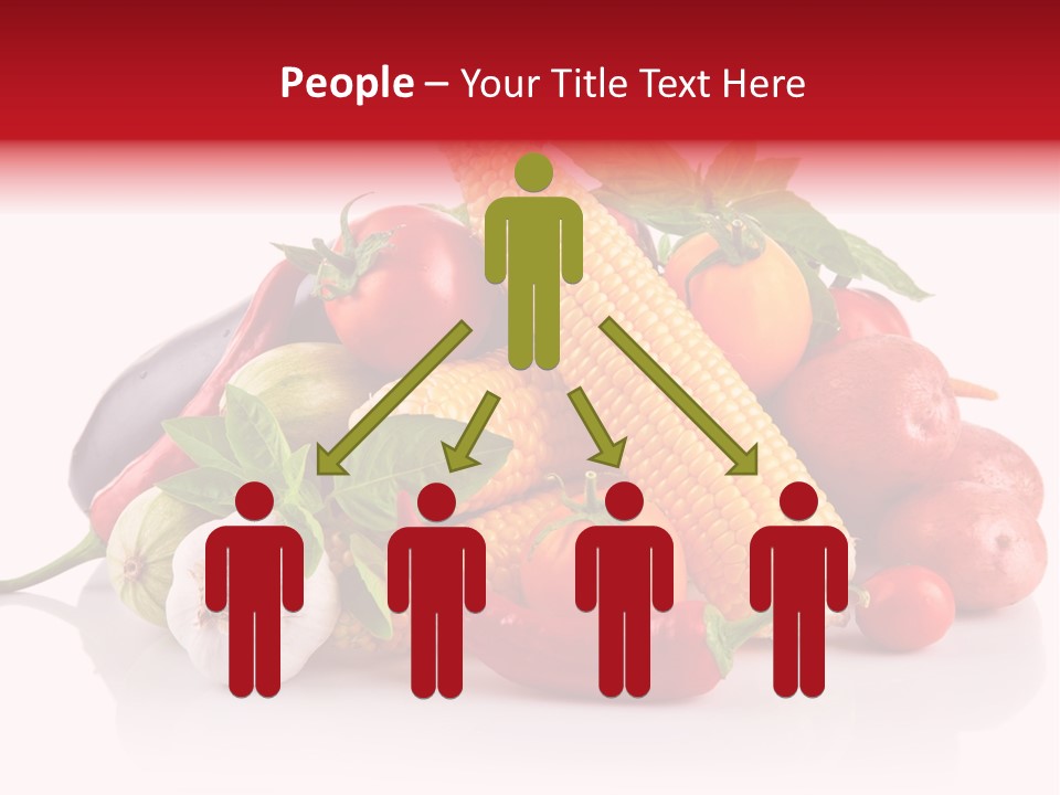 Greens Chili Object PowerPoint Template