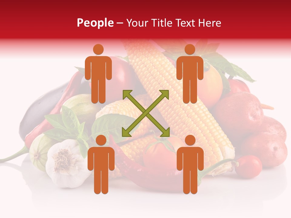 Greens Chili Object PowerPoint Template