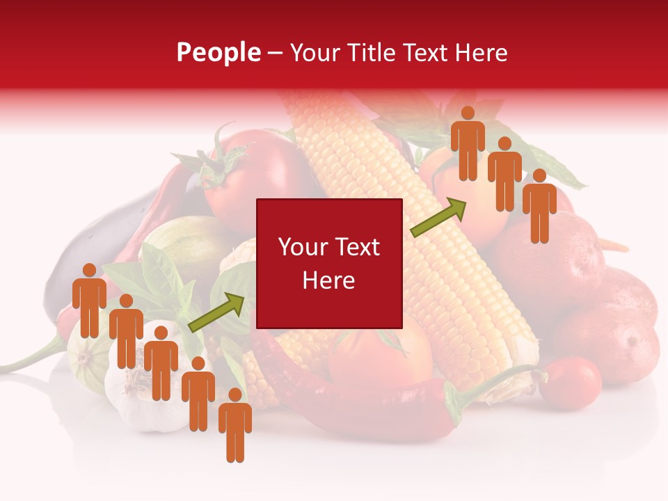 Greens Chili Object PowerPoint Template