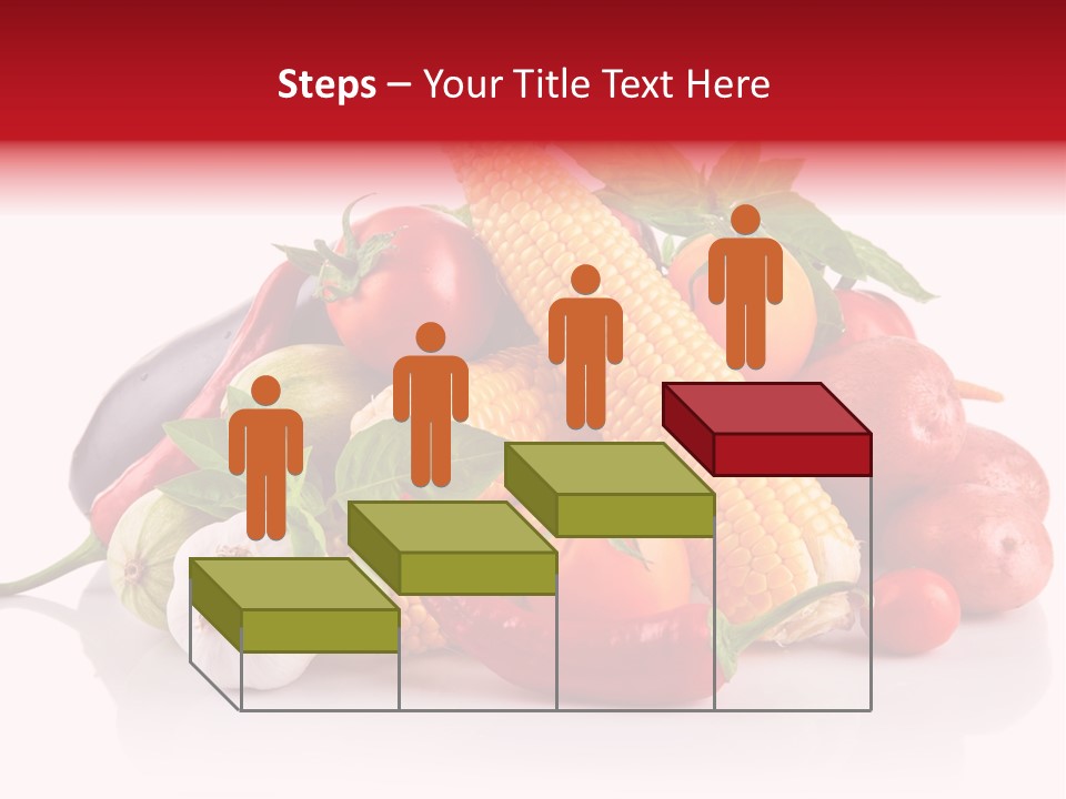 Greens Chili Object PowerPoint Template