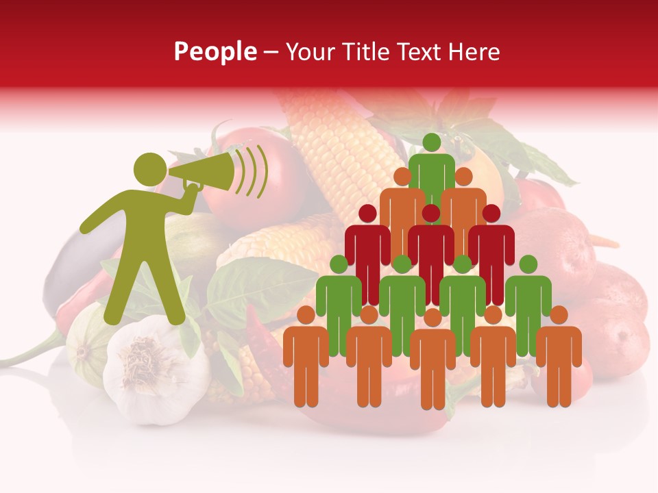 Greens Chili Object PowerPoint Template