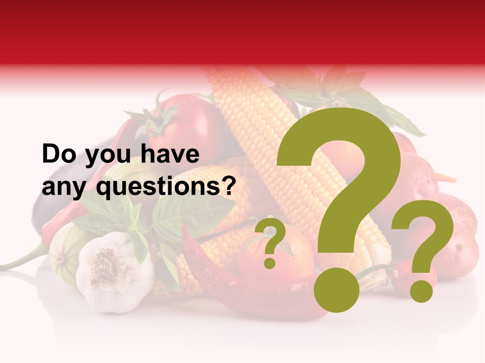 Greens Chili Object PowerPoint Template