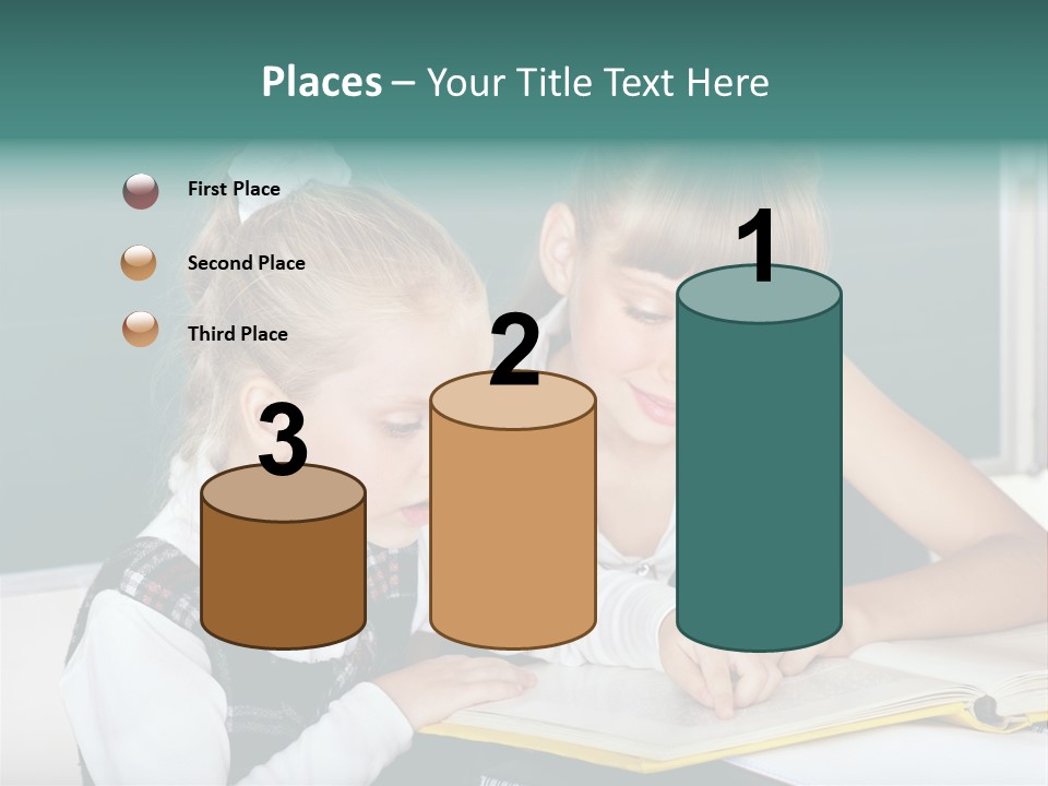 Schoolchild Schooler Chalk PowerPoint Template