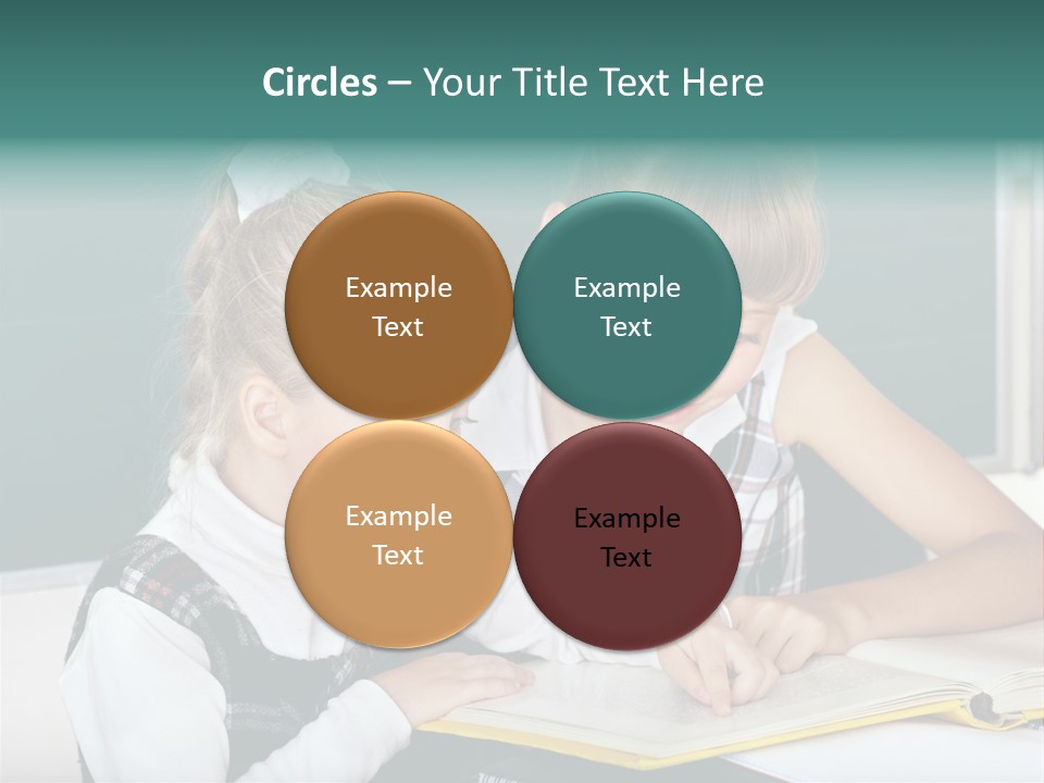 Schoolchild Schooler Chalk PowerPoint Template