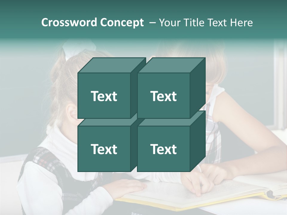 Schoolchild Schooler Chalk PowerPoint Template