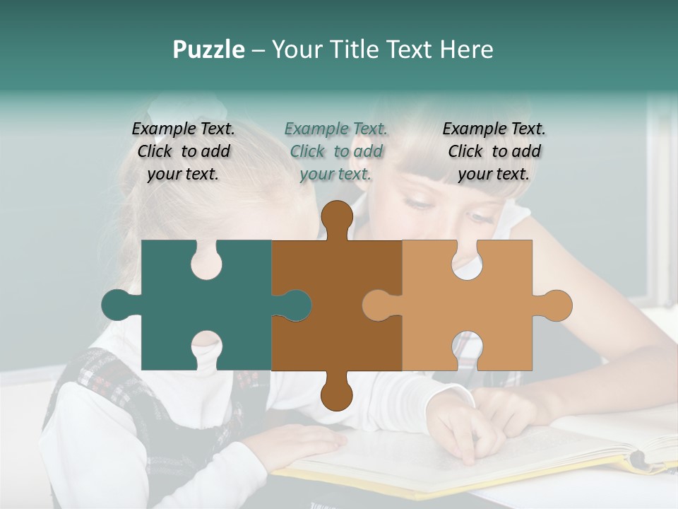 Schoolchild Schooler Chalk PowerPoint Template