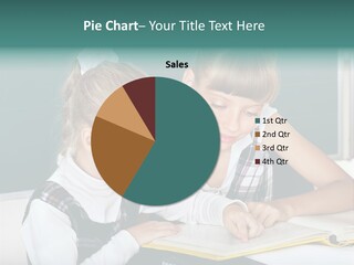 Schoolchild Schooler Chalk PowerPoint Template