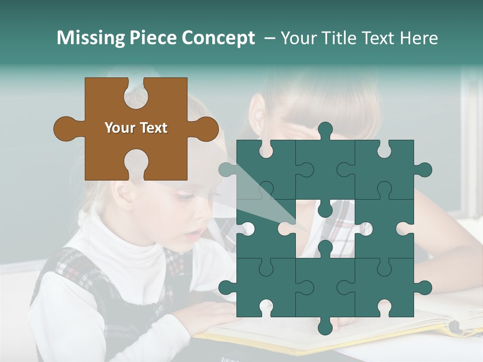 Schoolchild Schooler Chalk PowerPoint Template