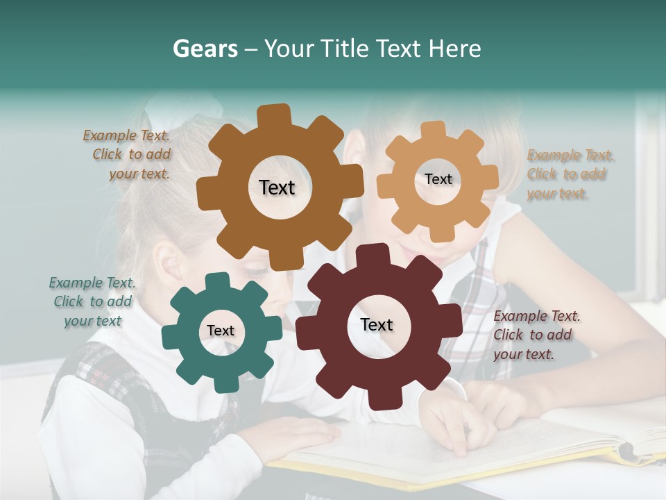 Schoolchild Schooler Chalk PowerPoint Template