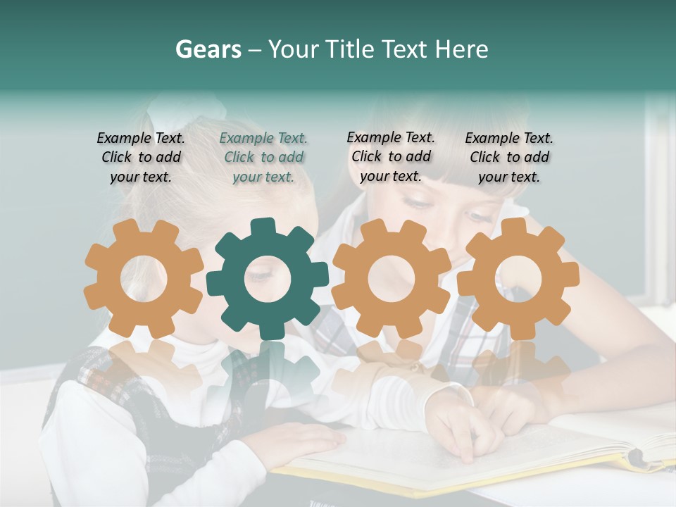 Schoolchild Schooler Chalk PowerPoint Template