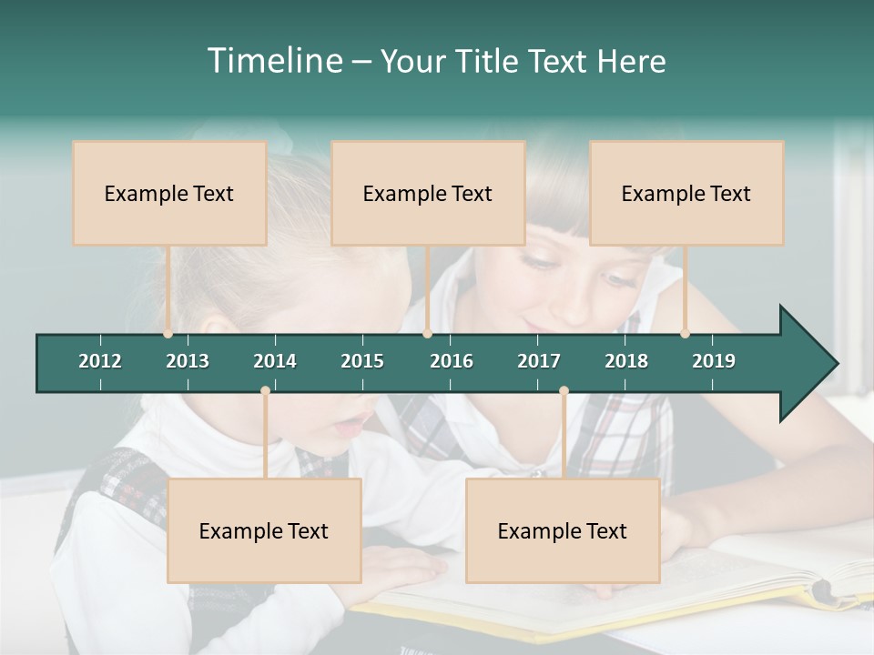 Schoolchild Schooler Chalk PowerPoint Template