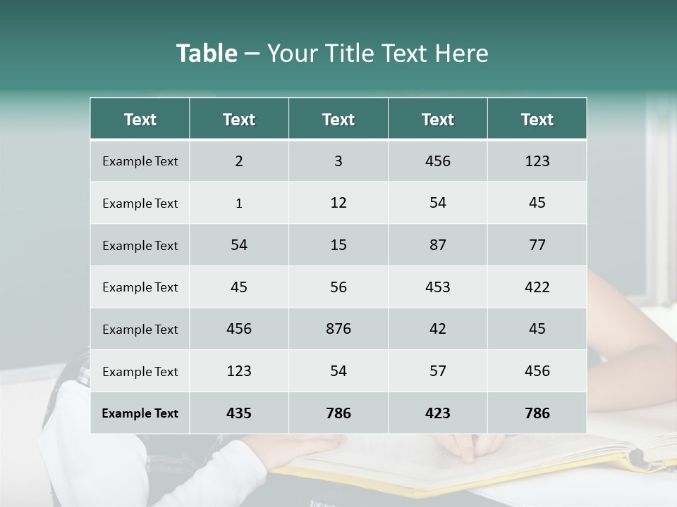 Schoolchild Schooler Chalk PowerPoint Template