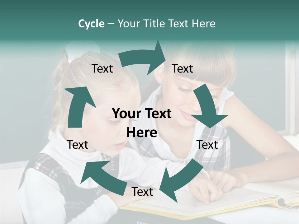 Schoolchild Schooler Chalk PowerPoint Template