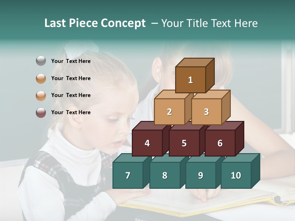 Schoolchild Schooler Chalk PowerPoint Template
