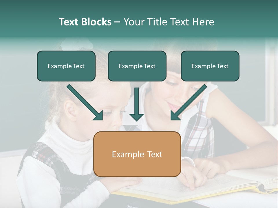 Schoolchild Schooler Chalk PowerPoint Template