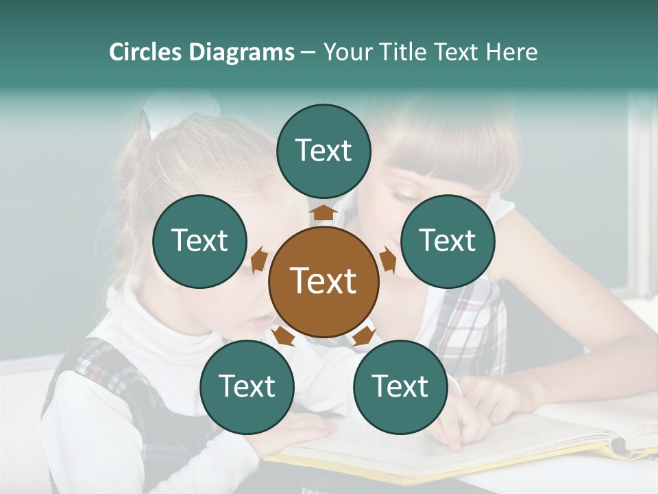 Schoolchild Schooler Chalk PowerPoint Template