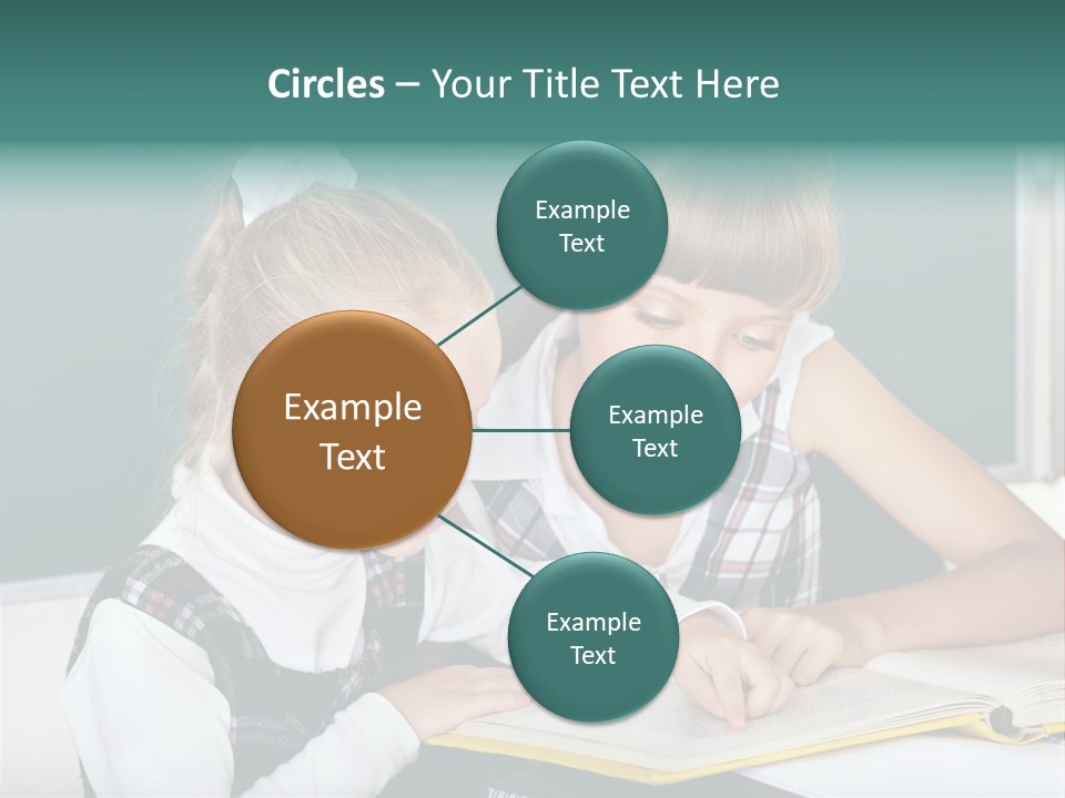 Schoolchild Schooler Chalk PowerPoint Template