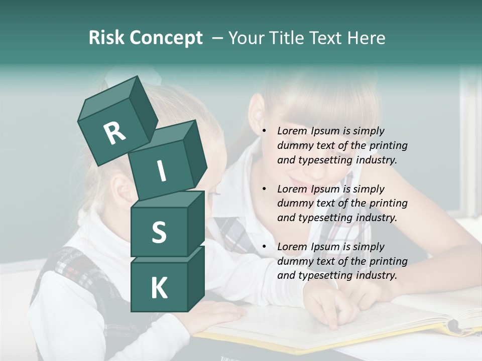 Schoolchild Schooler Chalk PowerPoint Template