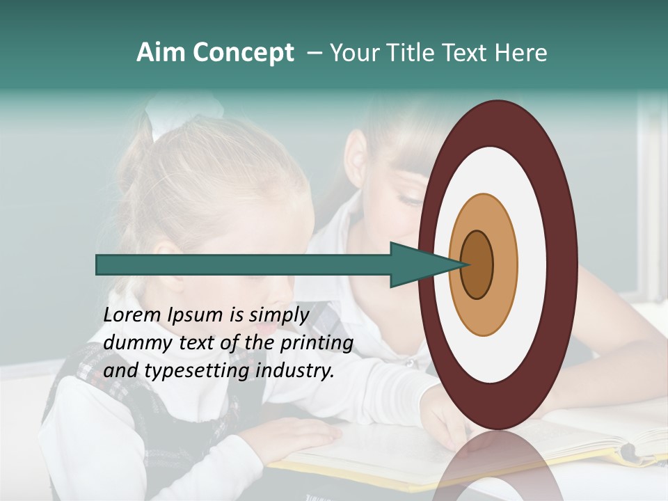 Schoolchild Schooler Chalk PowerPoint Template